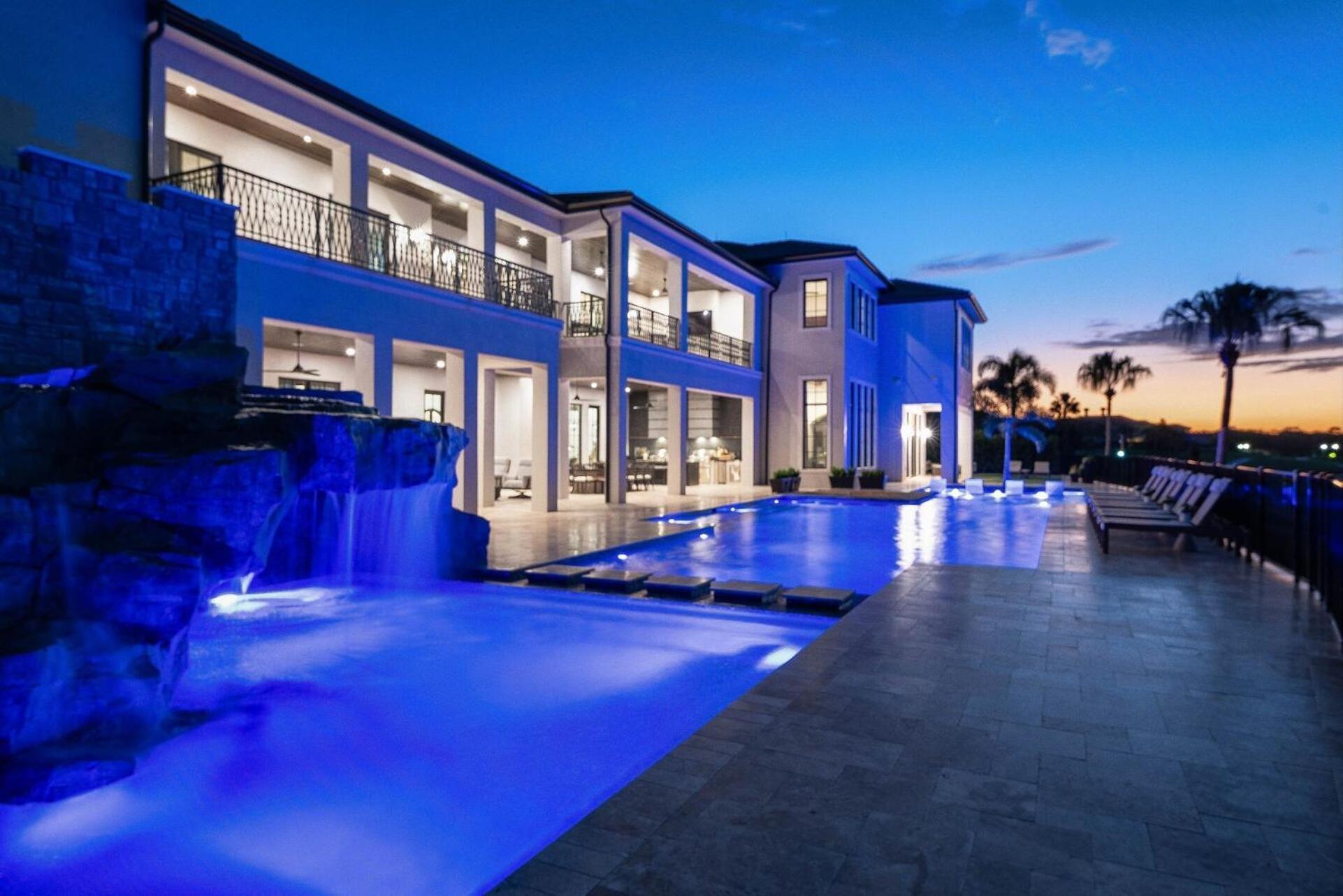 Luxurious 15 Bedroom Villa In Orlando6515 Kissimmee Bagian luar foto