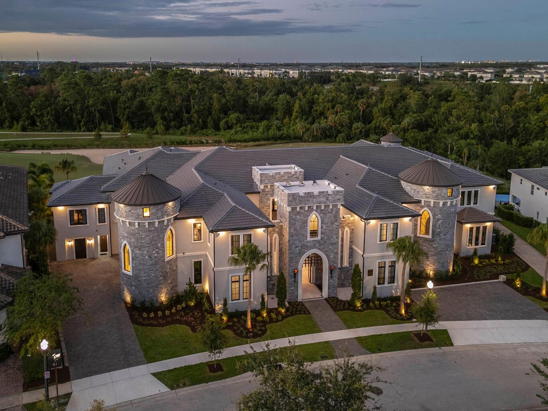Luxurious 15 Bedroom Villa In Orlando6515 Kissimmee Bagian luar foto