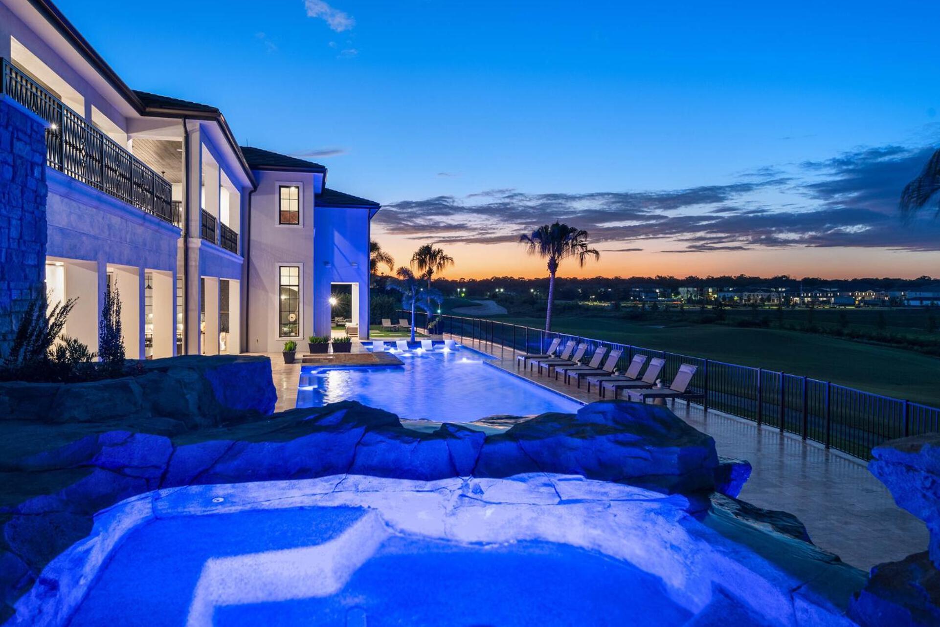 Luxurious 15 Bedroom Villa In Orlando6515 Kissimmee Bagian luar foto